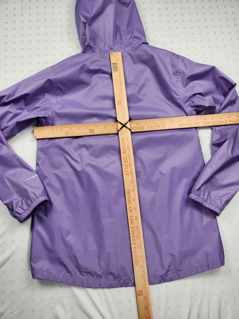 The North Face Girls DryVent Hooded Rain Jacket Lavder Size Xl